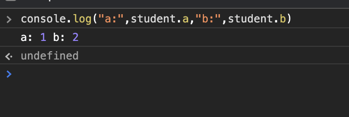 Object student