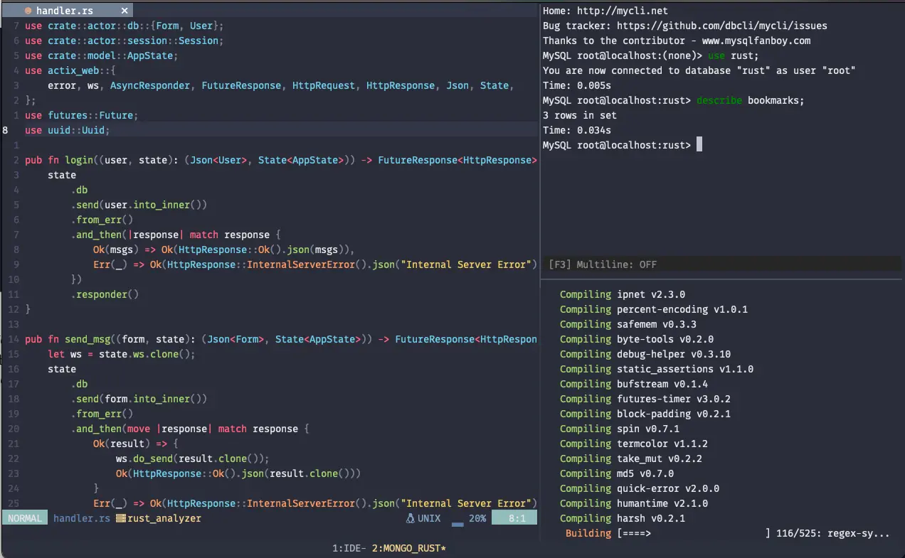 Alacritty-Tmux-Neovim: Combo huỷ diệt